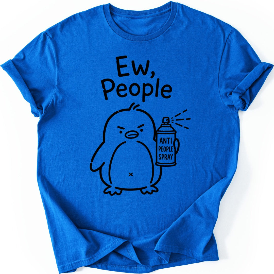 People Spray T-shirt — Royal