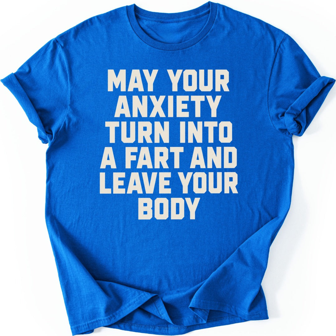 Anxiety Wish T-shirt — Royal