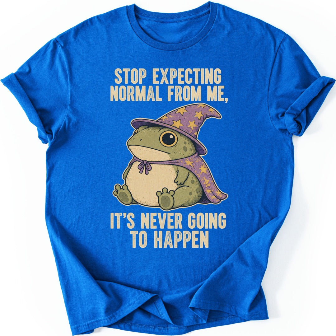 Never Normal Toad T-shirt — Royal