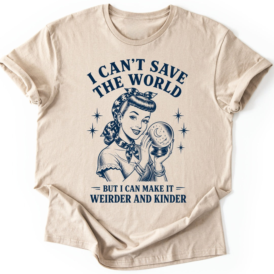 Crystal Gazer T-shirt — Sand