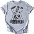 Weekend Raccoon T-shirt — Sport Grey