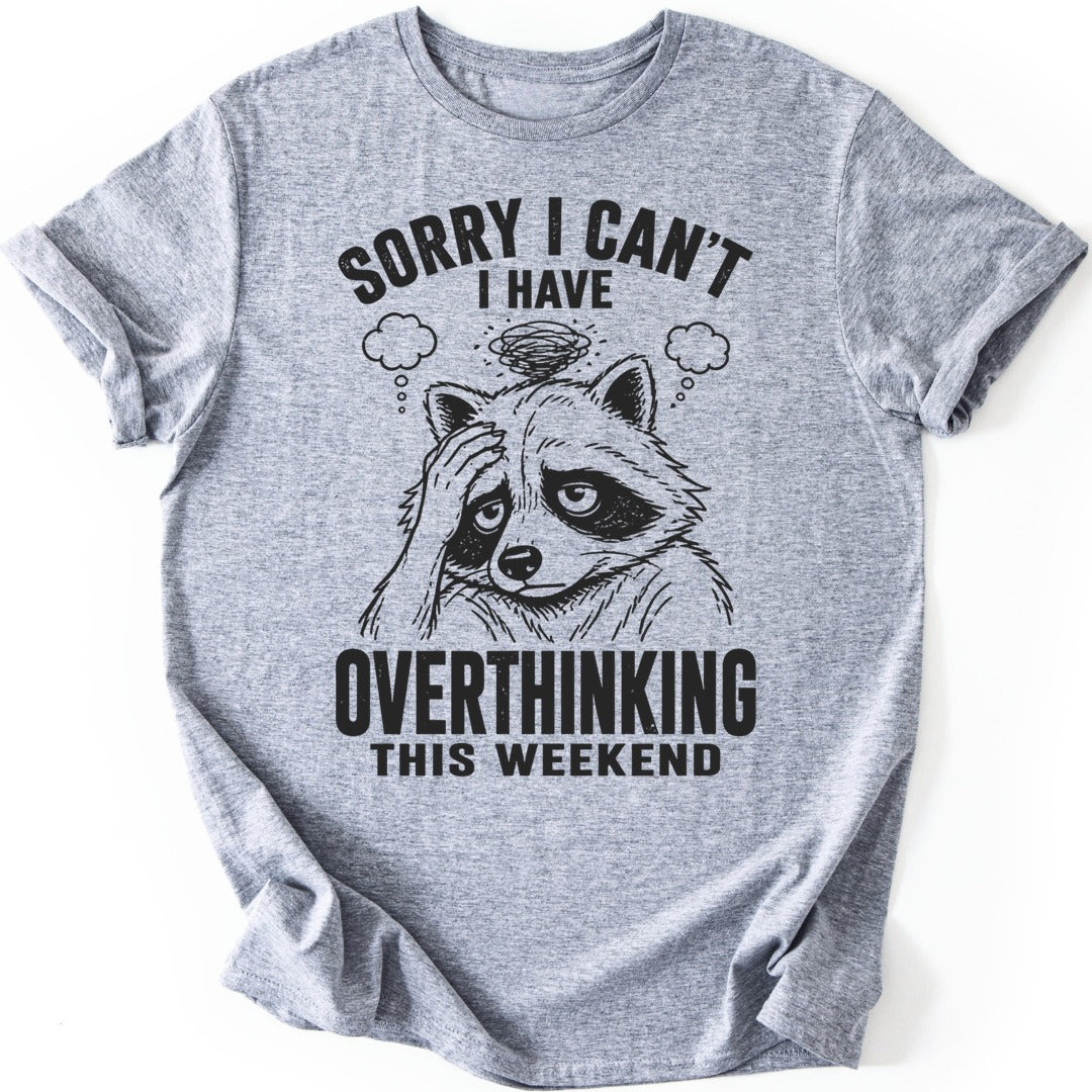 Weekend Raccoon T-shirt — Sport Grey
