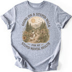 Stupid Walk T-shirt — Sport Grey