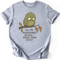 Biodegradable Bird T-shirt — Sport Grey
