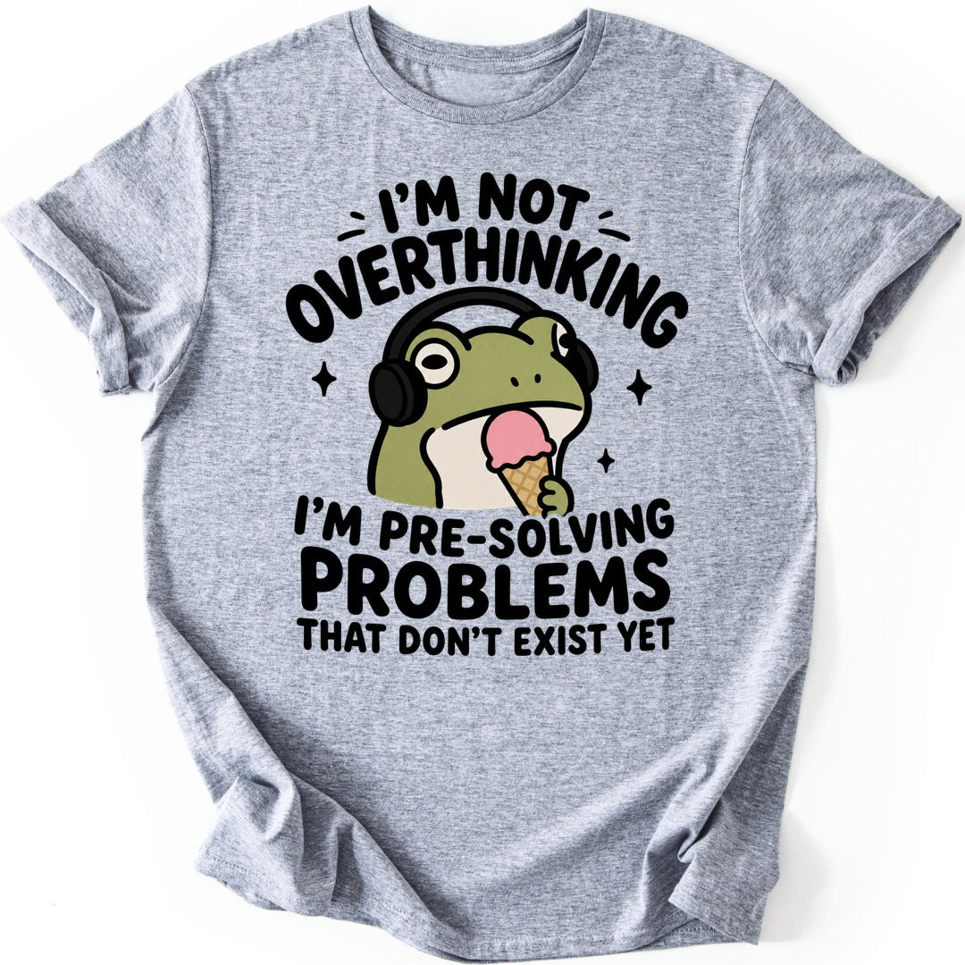 Ice Cream Frog T-shirt — Sport Grey