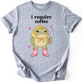 Cowboy Boot Frog T-shirt — Sport Grey