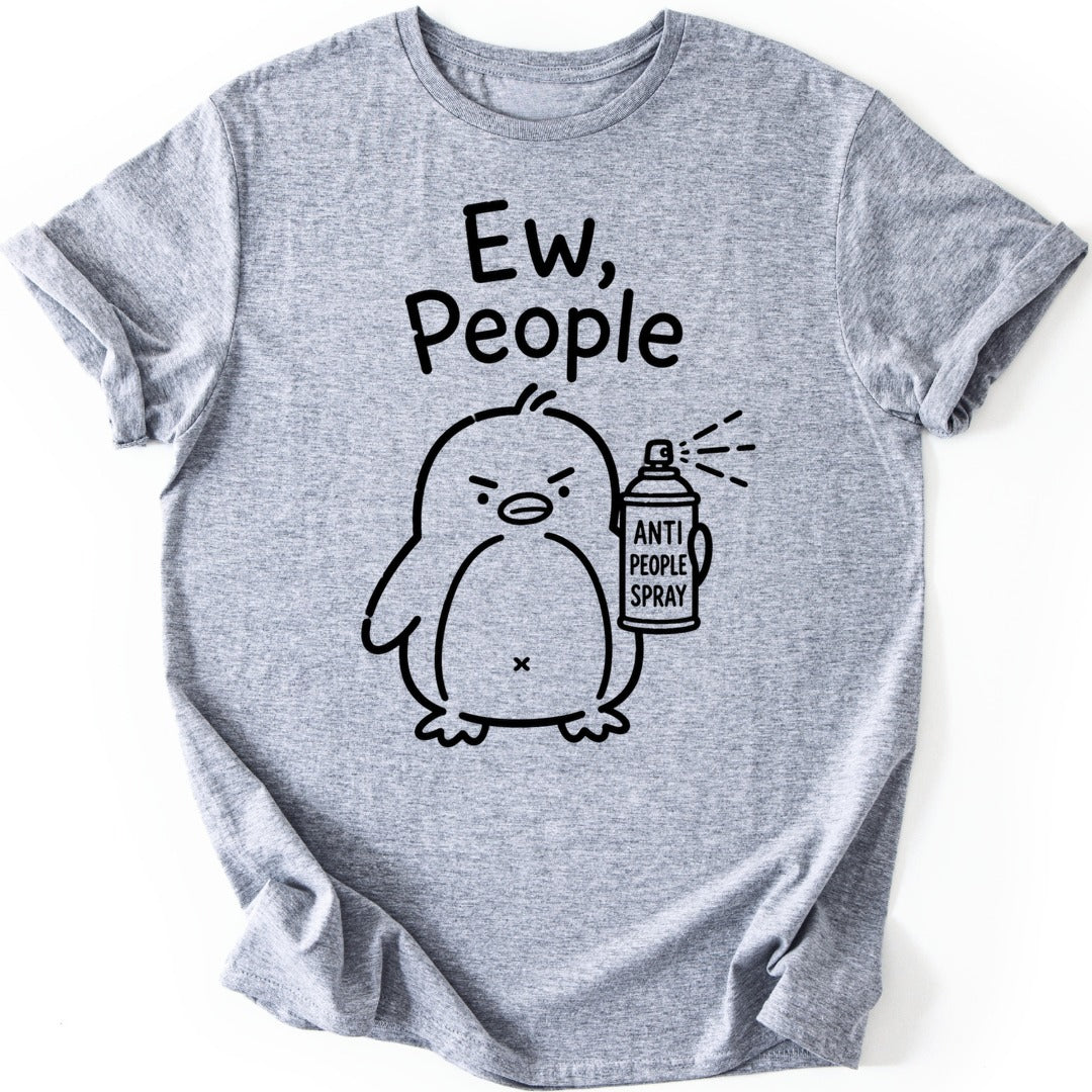 People Spray T-shirt — Sport Grey