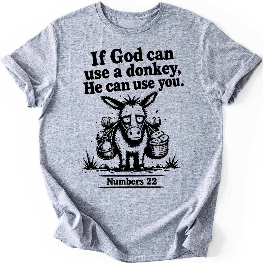 Useful Donkey T-shirt — Sport Grey