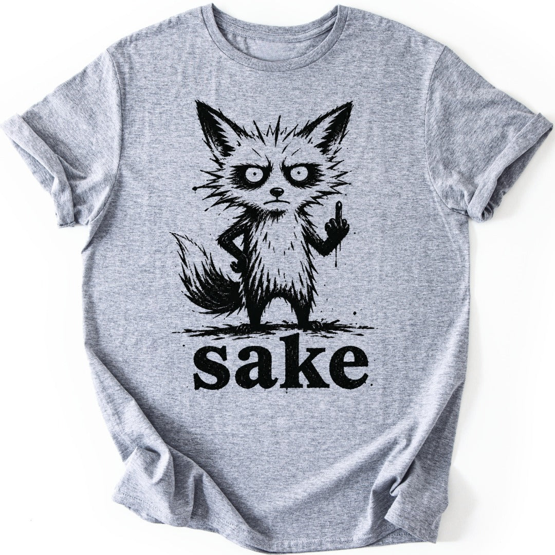 Grumpy Fox T-shirt — Sport Grey